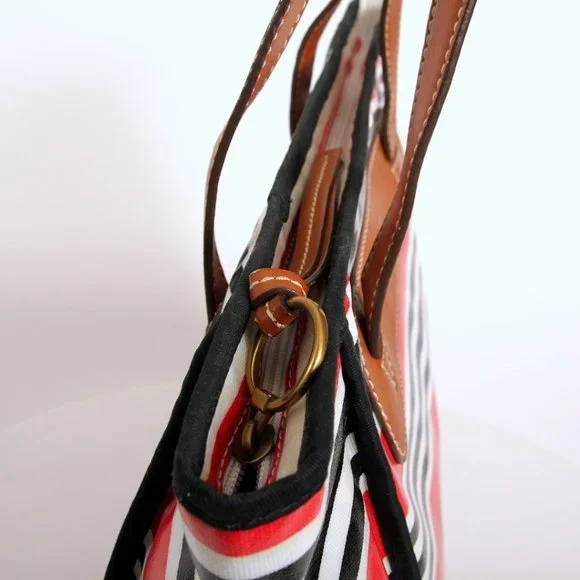 Fossil Keyper Stripe Coated Tote - Picture 4 of 8